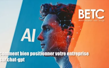 Profil digital illustrant le positionnement d’entreprise sur ChatGPT
