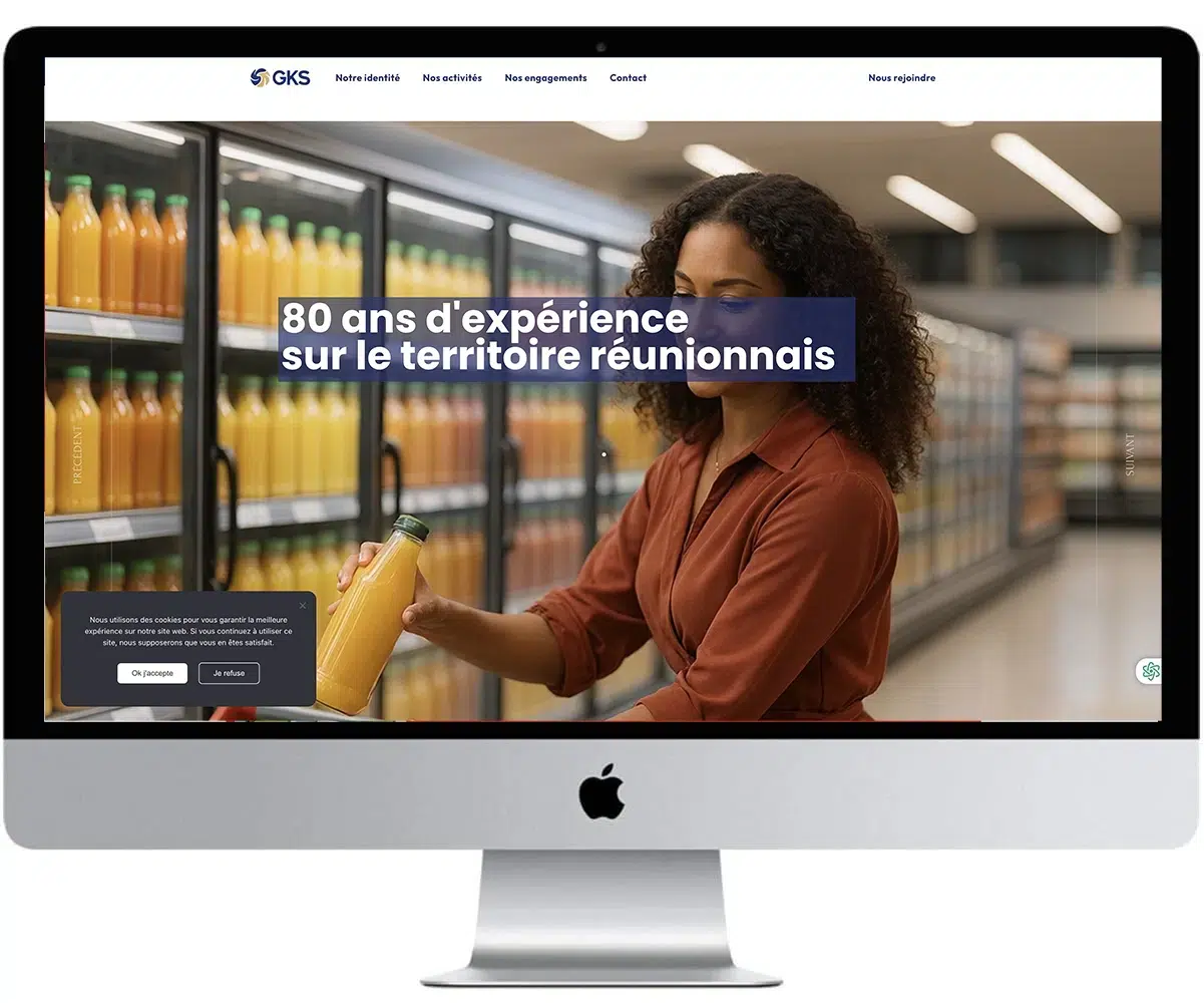 Site de GKS Distribution